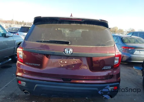 2019 Honda Passport Sport from USA, damaged, VIN 5FNYF8H21KB008778